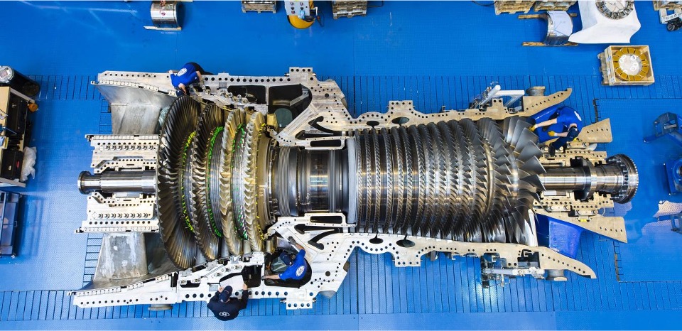 Land-based (stationary) gas turbine